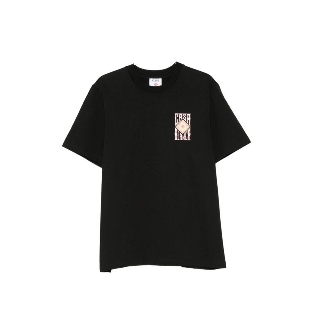 Casablanca Black T-Shirts & Vests - T-Shirts Men